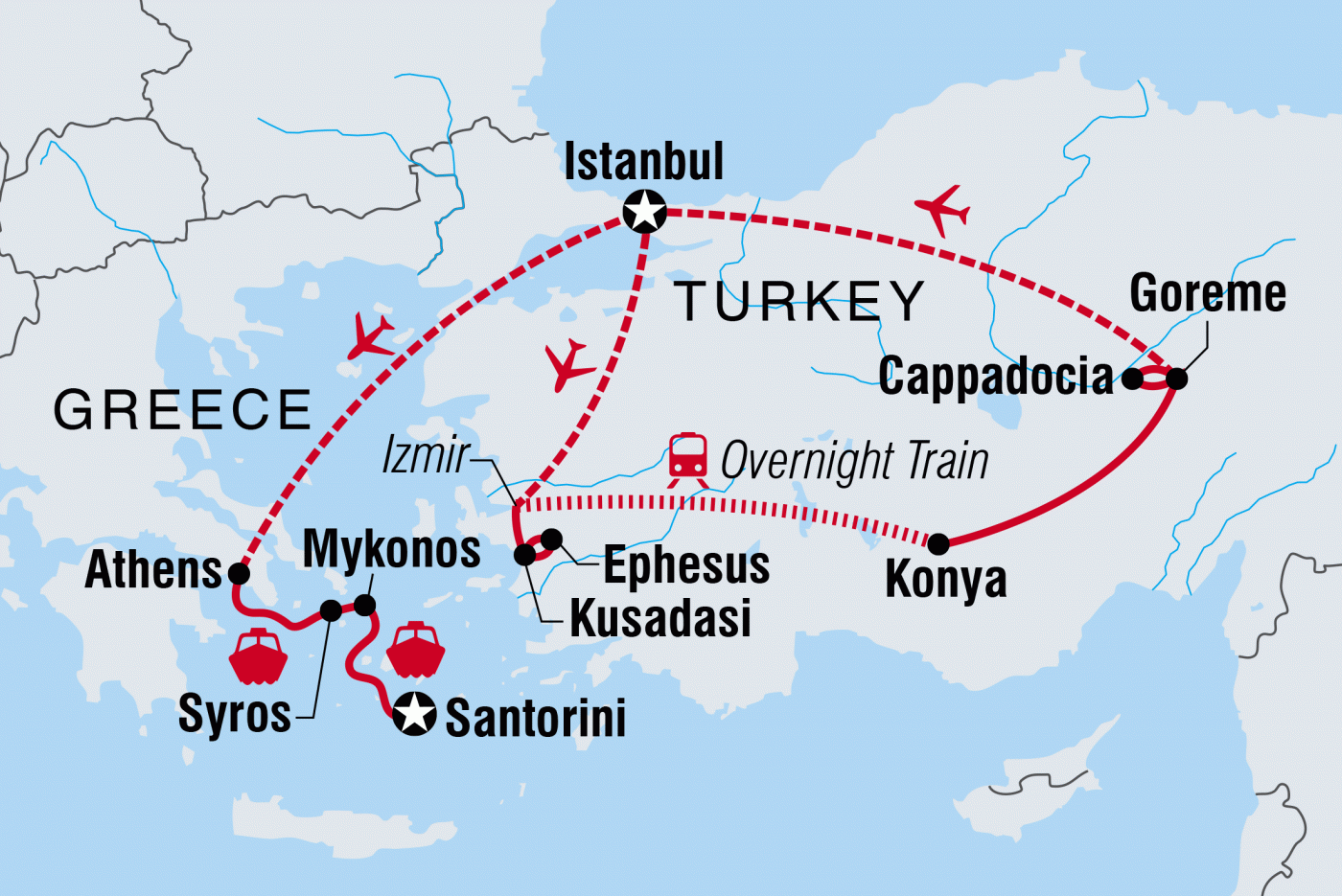 tours greece and turkey